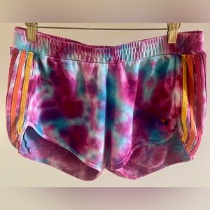 Aviator Nation size Large Tie Dye Jogging Shorts
